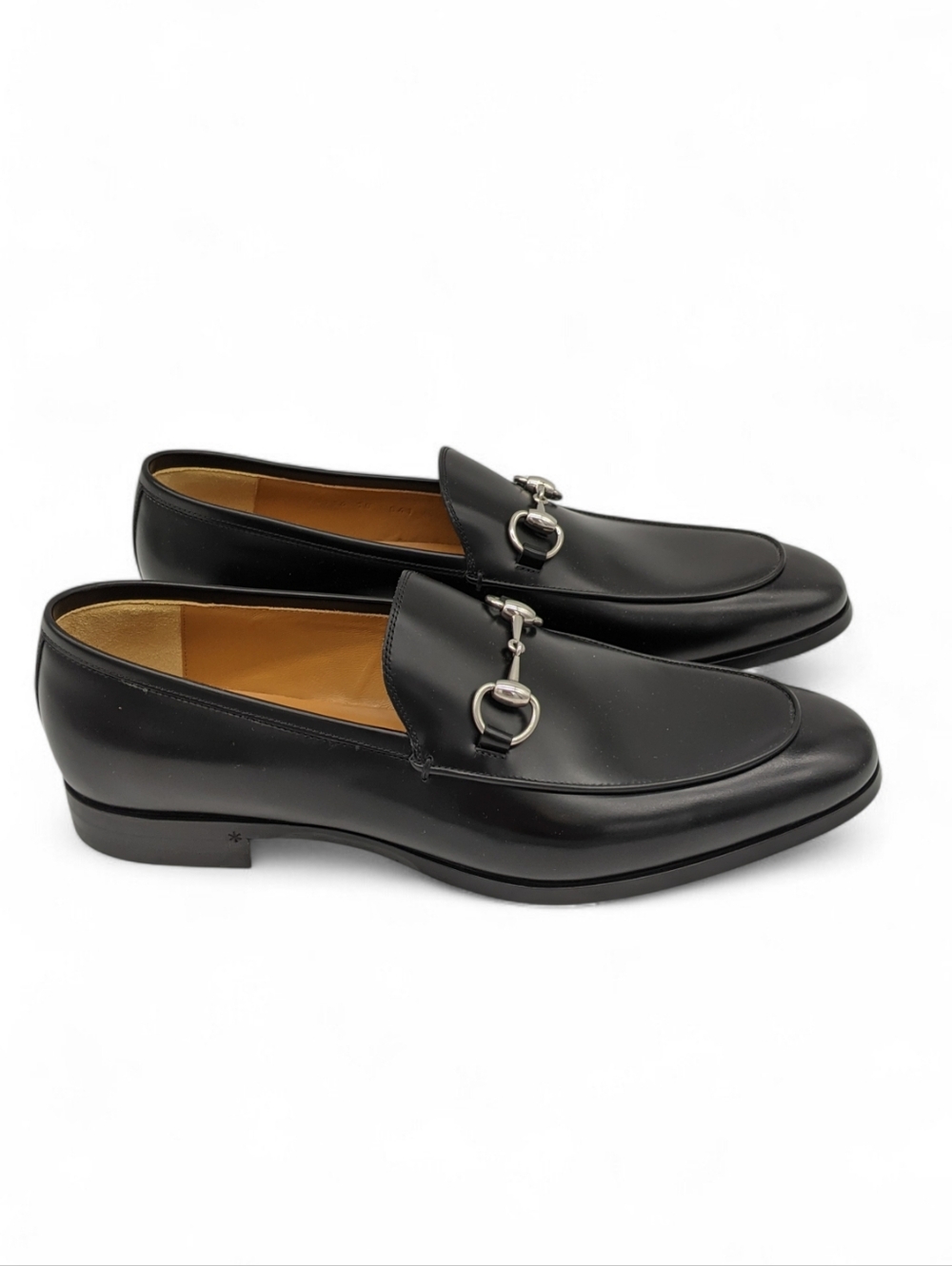 Gucci Mens Silver Horsebit Loafers Size 9.5 Us (9 Gucci) New With Box - Picture 3 of 6